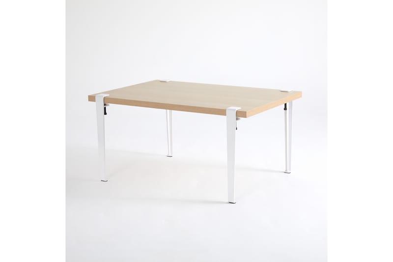 Soffbord Neda 90x60 cm Brun/Vit - Hanah Home - Möbler - Bord & matgrupp - Soffbord