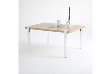 Soffbord Neda 90x60 cm Brun/Vit - Hanah Home - Möbler - Bord & matgrupp - Soffbord