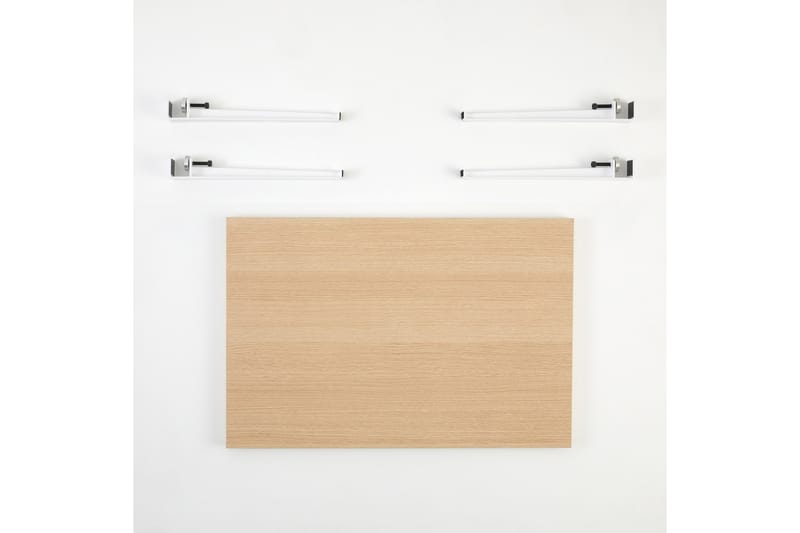 Soffbord Neda 90x60 cm Brun/Vit - Hanah Home - Möbler - Bord & matgrupp - Soffbord