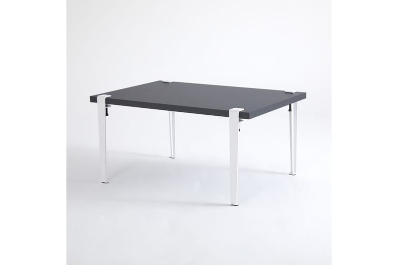 Soffbord Neda 90x60 cm Svart/Vit - Hanah Home - Möbler - Bord & matgrupp - Soffbord