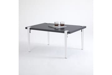 Soffbord Neda 90x60 cm Svart/Vit - Hanah Home - Möbler - Bord & matgrupp - Soffbord