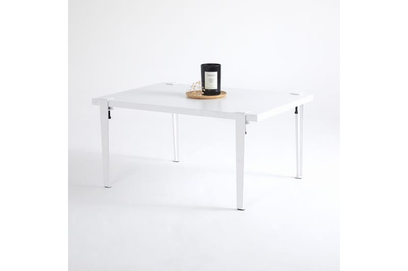 Soffbord Neda 90x60 cm Vit - Hanah Home - Möbler - Bord & matgrupp - Soffbord