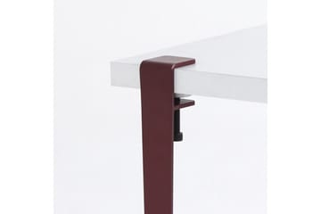 Soffbord Neda 90x60 cm Vit/Röd - Hanah Home - Möbler - Bord & matgrupp - Soffbord