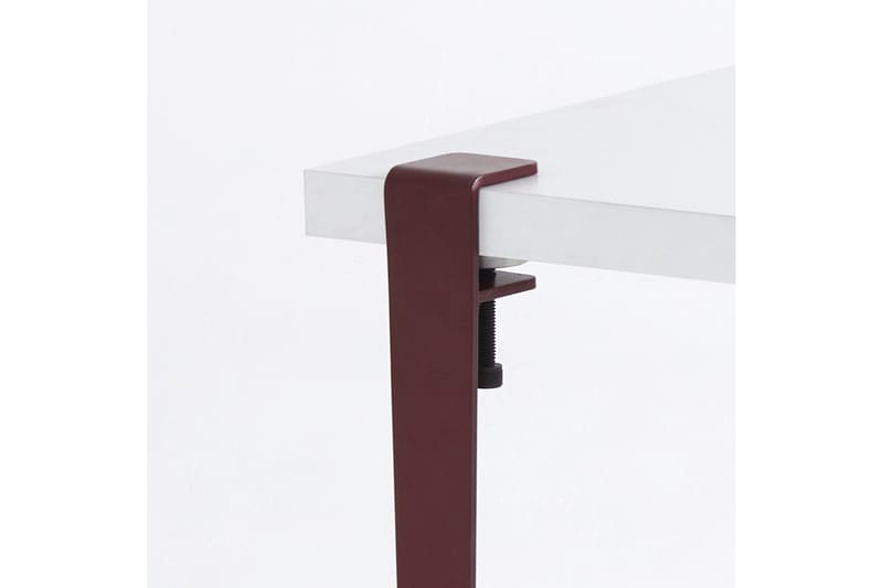 Soffbord Neda 90x60 cm Vit/Röd - Hanah Home - Möbler - Bord & matgrupp - Soffbord