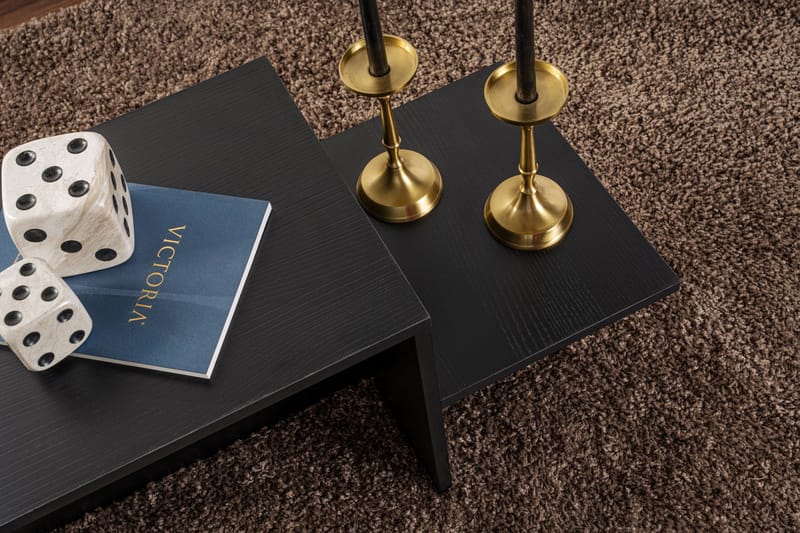Soffbord NO_BRAND Fabrony Soffbord 80x40 cm Svart - Möbler - Bord & matgrupp - Soffbord