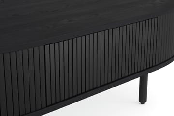 Noira Ovalt Soffbord 118 cm med Förvaring Låda - Svart - Möbler - Bord & matgrupp - Soffbord