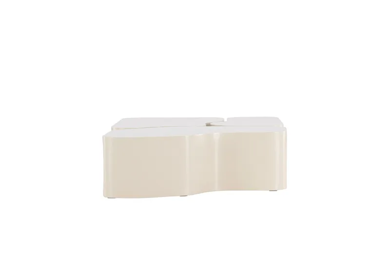 Nordland 92x74 cm Rektangulärt Soffbord i Trä - Beige - Möbler - Bord & matgrupp - Soffbord