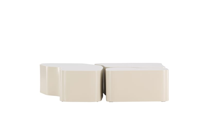 Nordland Soffbord 92x74 cm - Beige - Möbler - Bord & matgrupp - Soffbord