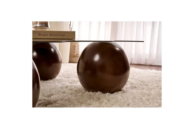 Soffbord Nordure Elinville Soffbord 120 cm Brun - Möbler - Bord & matgrupp - Soffbord
