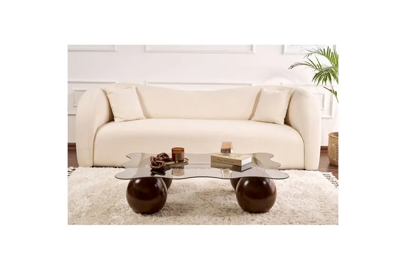 Soffbord Nordure Elinville Soffbord 120 cm Brun - Möbler - Bord & matgrupp - Soffbord