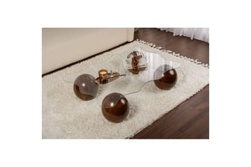 Soffbord Nordure Elinville Soffbord 120 cm Ljusbrun - Möbler - Bord & matgrupp - Soffbord