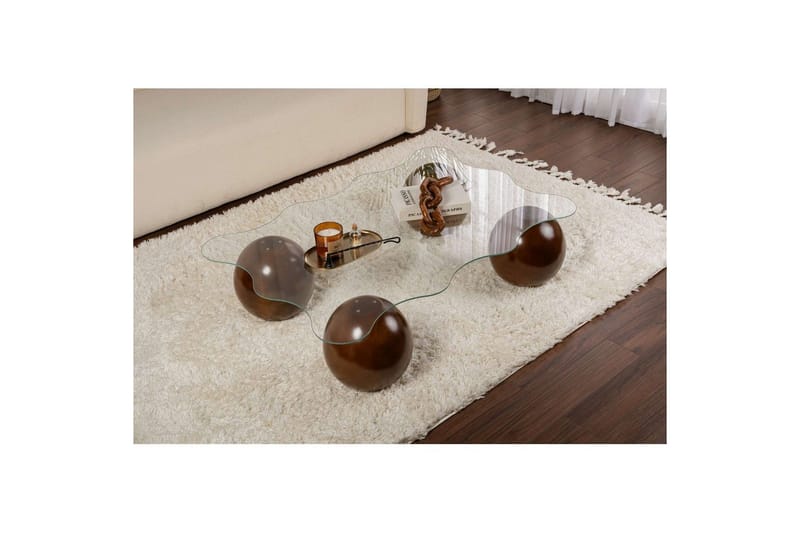 Soffbord Nordure Elinville Soffbord 120 cm Ljusbrun - Möbler - Bord & matgrupp - Soffbord