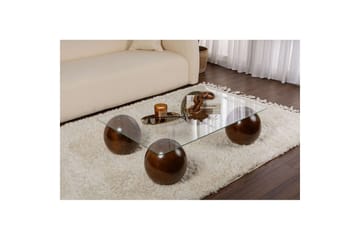 Soffbord Nordure Koushik Soffbord 110 cm Sand,Flerfärgad - Möbler - Bord & matgrupp - Soffbord