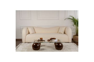 Soffbord Nordure Koushik Soffbord 110 cm Sand,Flerfärgad - Möbler - Bord & matgrupp - Soffbord