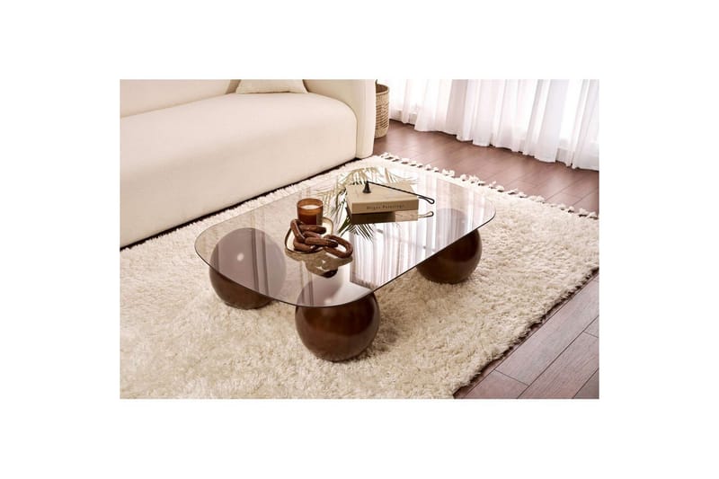 Soffbord Nordure Maroulburg Soffbord 118 cm Bronze,Brun - Möbler - Bord & matgrupp - Soffbord