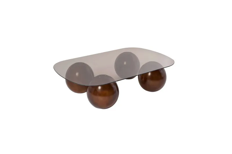 Soffbord Nordure Maroulburg Soffbord 118 cm Bronze,Brun