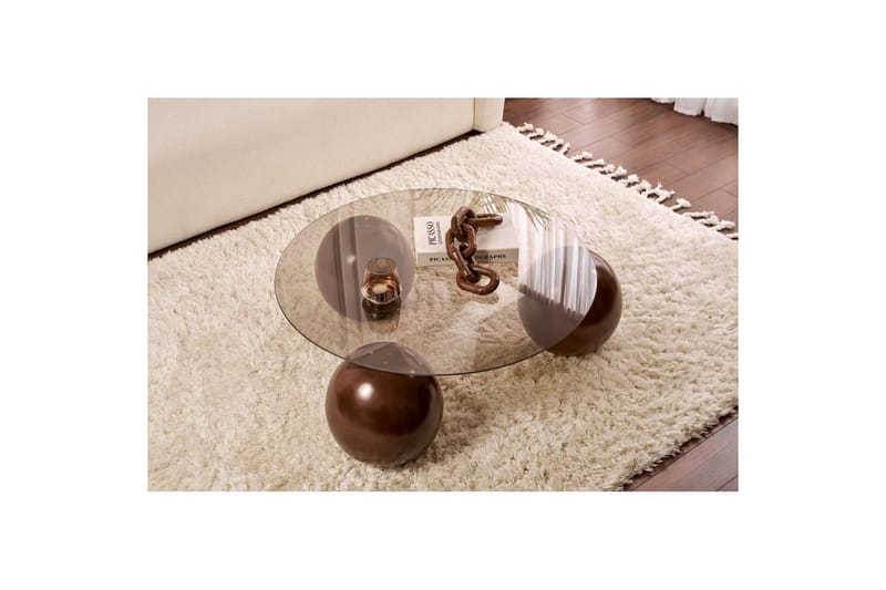 Soffbord Nordure Sibas Soffbord 85 cm Brown - Möbler - Bord & matgrupp - Soffbord