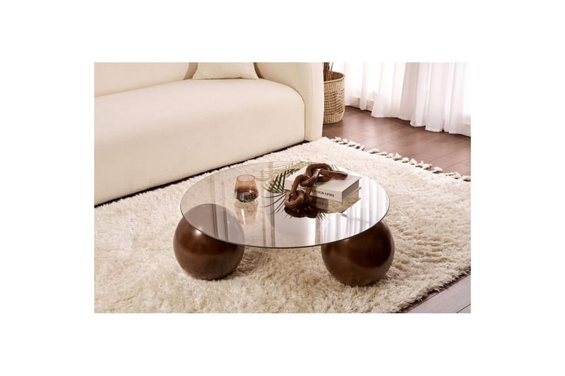 Soffbord Nordure Sibas Soffbord 85 cm Brown - Möbler - Bord & matgrupp - Soffbord