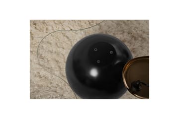 Soffbord Nordure Soffbord Elinville svart / transparent Svart,Vit - Möbler - Bord & matgrupp - Soffbord