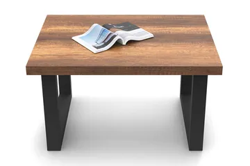 Numandro Soffbord 80 cm - Teak/Antracit - Möbler - Bord & matgrupp - Soffbord