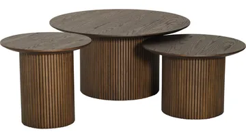 Soffbord Odmark 60 cm - Brunlackad ek - Möbler - Bord & matgrupp - Soffbord