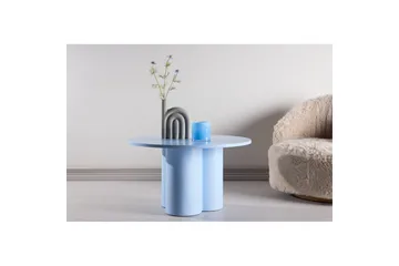 Soffbord Olivia - Blå, 80x45 - Möbler - Bord & matgrupp - Soffbord