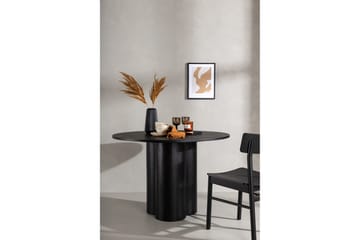 Olivia Matbord 110 cm Runt - Svart - Möbler - Bord & matgrupp - Soffbord