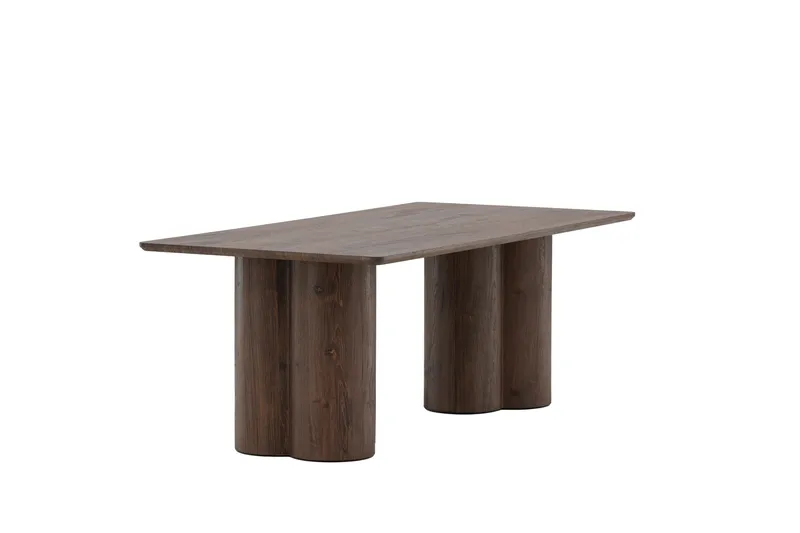 Olivia Soffbord Rektangulärt 120x60 cm - Mörkbrunt / Valnöt / Trä - Möbler - Bord & matgrupp - Soffbord