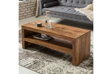 Onks Soffbord 110 cm med Förvaring Hylla - Massivt trä - Möbler - Bord & matgrupp - Soffbord