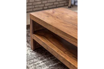 Onks Soffbord 110 cm med Förvaring Hylla - Massivt trä - Möbler - Bord & matgrupp - Soffbord