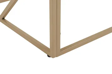 Orland Soffbord 100 cm - Glas/Guld - Möbler - Bord & matgrupp - Soffbord