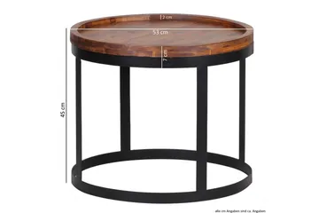 Orleman Satsbord 2-pack - Trä/natur - Möbler - Bord & matgrupp - Soffbord