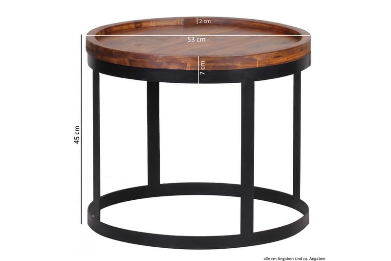 Orleman Satsbord 2-pack - Trä/natur - Möbler - Bord & matgrupp - Soffbord