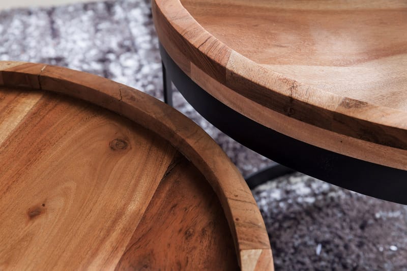 Orleman Satsbord 2-pack - Trä/natur - Möbler - Bord & matgrupp - Soffbord