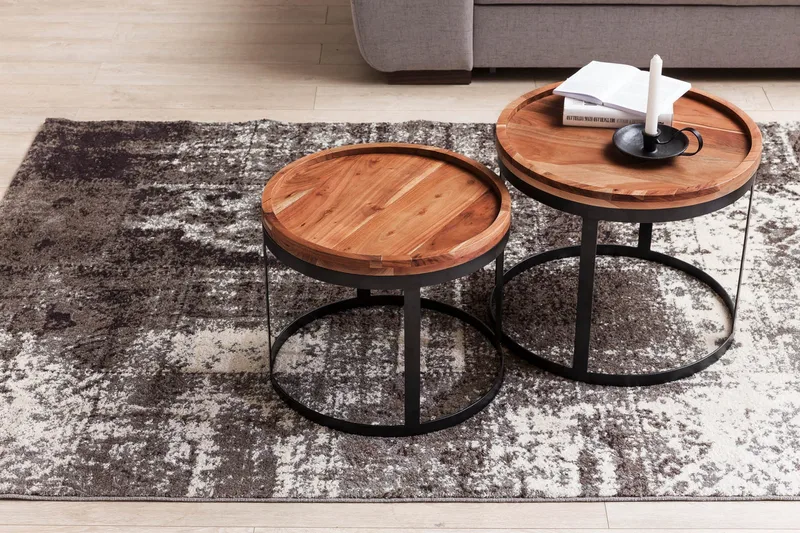 Orleman Satsbord 2-pack - Trä/natur - Möbler - Bord & matgrupp - Soffbord