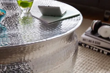 Osagie Soffbord 75 cm Runt - Silver - Möbler - Bord & matgrupp - Soffbord