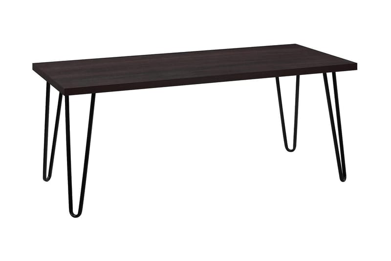 Owen Soffbord 107 cm Espresso/Svart - Dorel Home - Möbler - Bord & matgrupp - Soffbord
