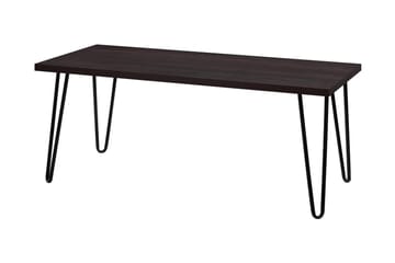Owen Soffbord 107 cm Espresso/Svart - Dorel Home - Möbler - Bord & matgrupp - Soffbord