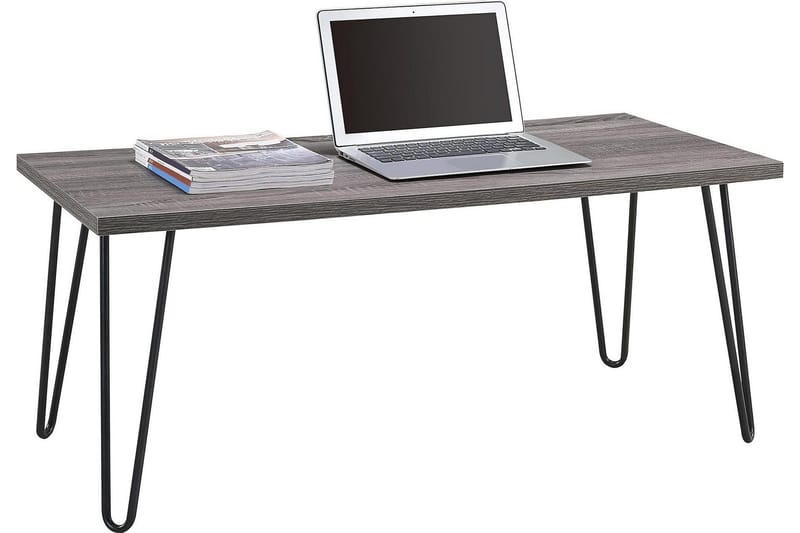 Owen Soffbord 107 cm Grå/Svart - Dorel Home - Möbler - Bord & matgrupp - Soffbord