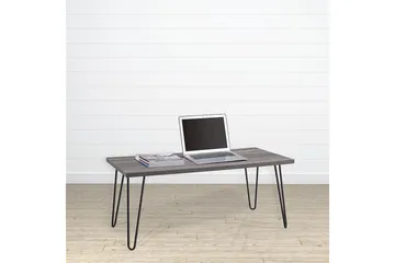 Owen Soffbord 107 cm Grå/Svart - Dorel Home - Möbler - Bord & matgrupp - Soffbord