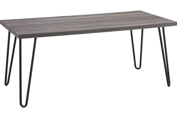 Owen Soffbord 107 cm Grå/Svart - Dorel Home - Möbler - Bord & matgrupp - Soffbord