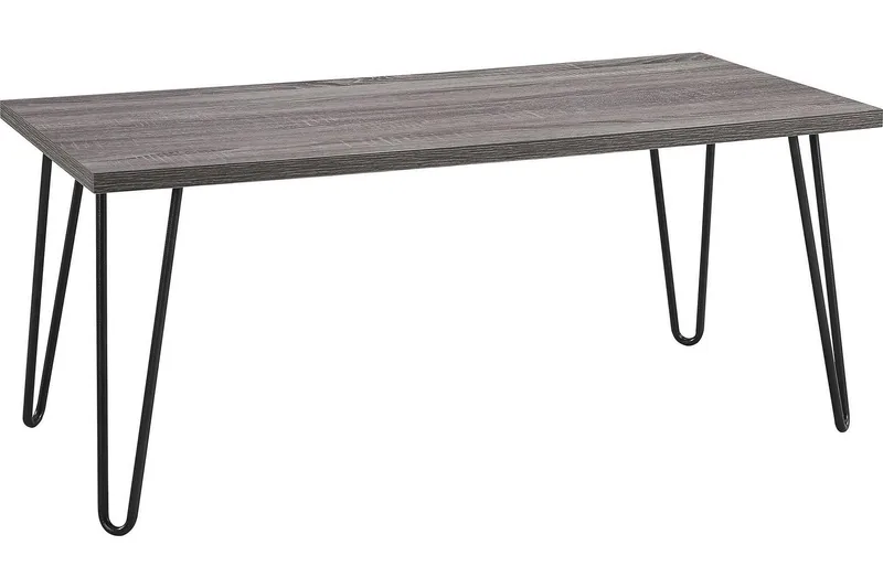 Owen Soffbord 107 cm Grå/Svart - Dorel Home - Möbler - Bord & matgrupp - Soffbord