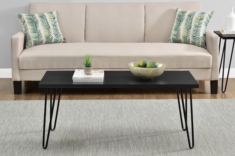Owen Soffbord 107 cm Svart - Dorel Home - Möbler - Bord & matgrupp - Soffbord