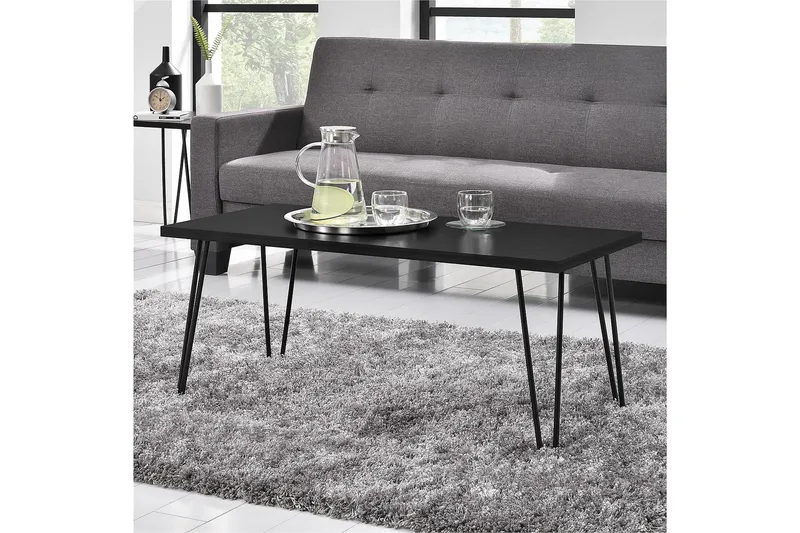 Owen Soffbord 107 cm Svart - Dorel Home - Möbler - Bord & matgrupp - Soffbord