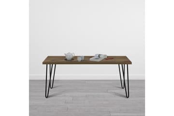 Owen Soffbord 107 cm Valnötsbrun/Svart - Dorel Home - Möbler - Bord & matgrupp - Soffbord