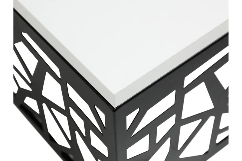 Palis Soffbord 60 cm - Svart/Vit - Möbler - Bord & matgrupp - Soffbord