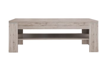 Perkhill Soffbord 120 cm med Förvaring Hylla - Brun/Natur - Möbler - Bord & matgrupp - Soffbord - Soffbord med förvaring