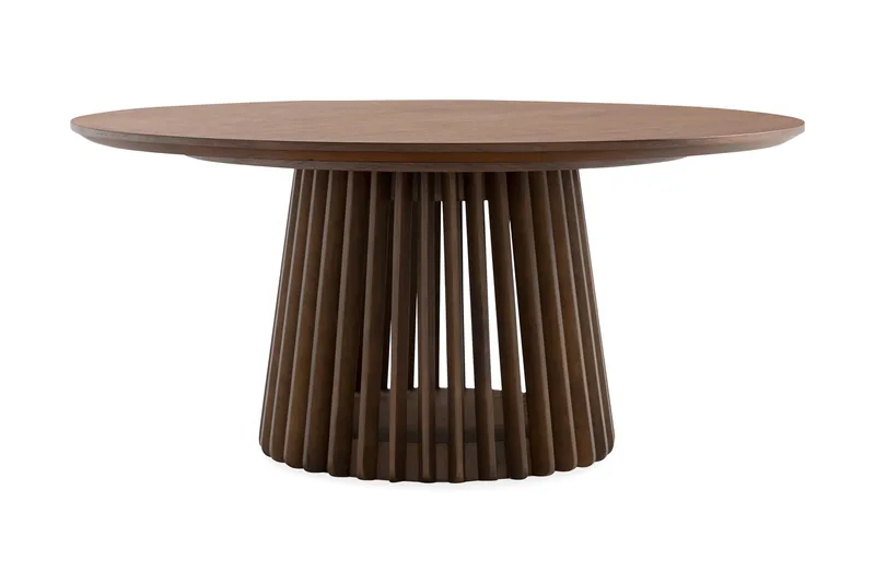 Peyra Runt Soffbord 86 cm - Valnöt - Möbler - Bord & matgrupp - Soffbord