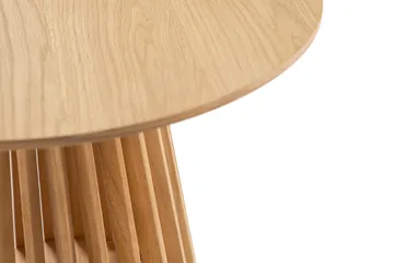 Peyra Soffbord  60 cm Runt Ek - Natur - Möbler - Bord & matgrupp - Soffbord