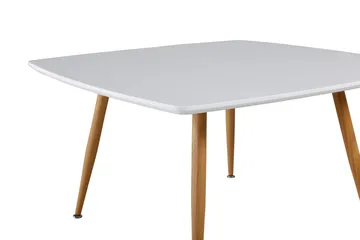 Plaza Soffbord 80x80 cm - Vit - Möbler - Bord & matgrupp - Soffbord